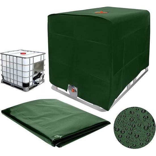 Couverture Réservoir Oxford Gonnely - Housse Réservoir Eau 1000L - Tissu Oxford 210D - Protection UV Couverture étanche Poussière