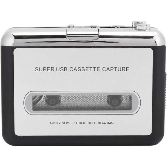 Convertisseur de cassette en MP3, clé USB, lecteur de musique audio pour ordinateur Vista 7 8