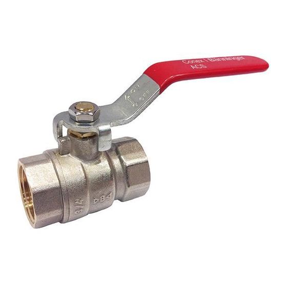 Vanne Laiton 1 4 Tour Femelle Femelle 15 21 Rouge Achat Vente Robinet De Regulation Vanne Laiton 1 4 Tour Cdiscount