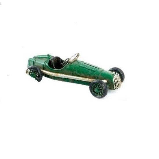 Ancienne Voiture De Course En Tôle – Jouet De Collection