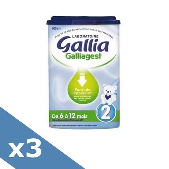 Gallia galliagest premium lait 2ème âge 900g