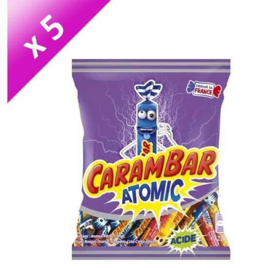 Carambar - Carambar Atomic Fruizz - Assortiment de Carambar goûts