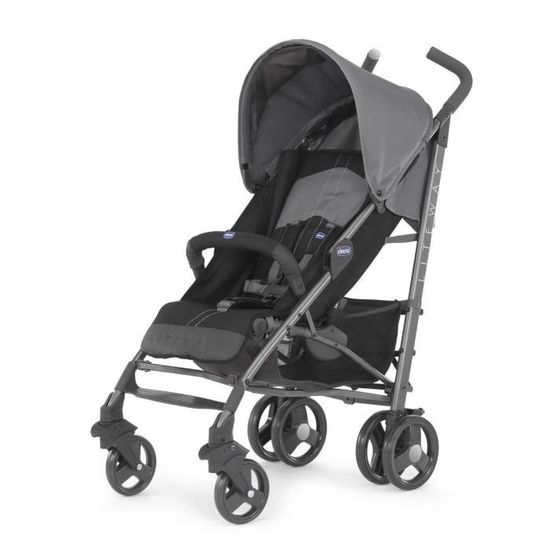Poussette canne clearance liteway 2 coal