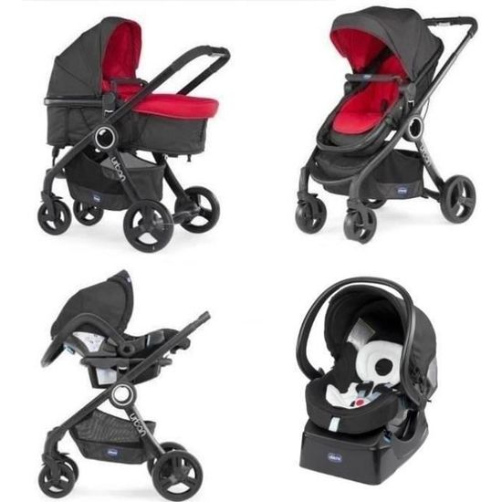 Poussette trio chicco best sale urban plus