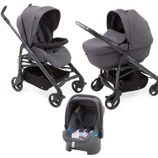CHICCO Poussette combin e trio Love Up Si ge Auto Oasys groupe 0