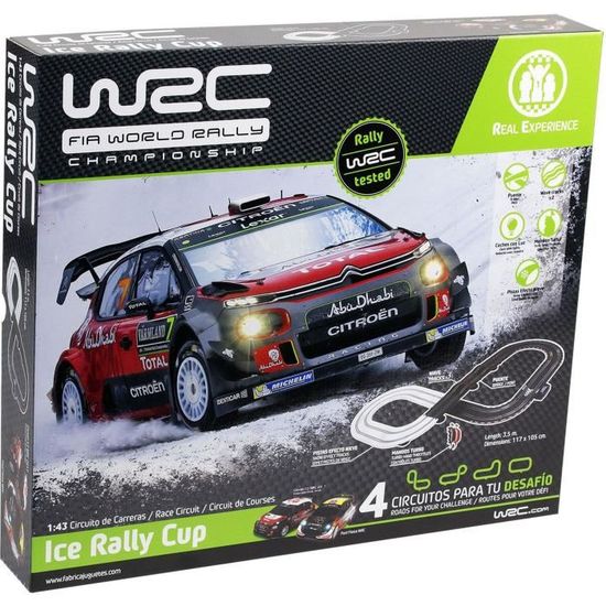 Circuit WRC Ice Rallye Cup - 3,55 m avec pont et ralentisseurs inclus