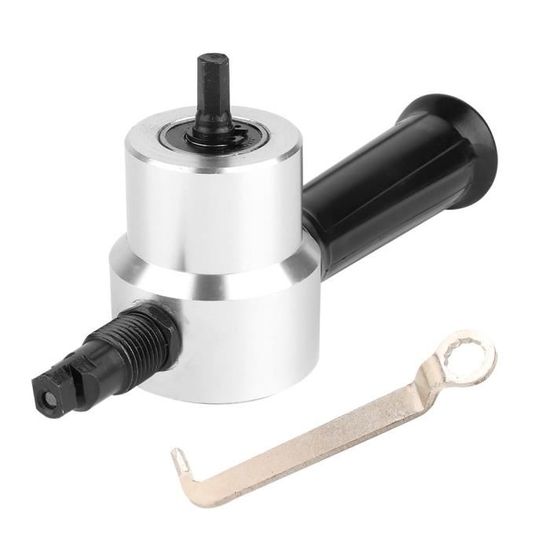 HAZET Grignoteuse De Tôle 9036N-1 - 370W, Coupe Inox 1.2mm, Alu 1.6mm, Vitesse Variable
