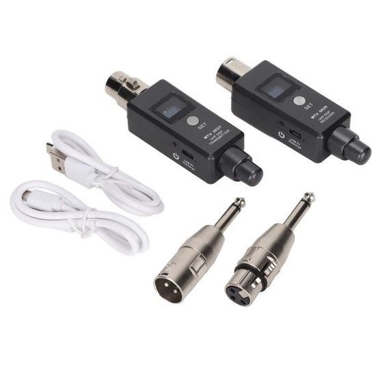 Micro Sans Fil Double émetteur ANDYCINE - Réduction De Bruit AI, 48kHz/24-bit - Portée 50m, Autonomie 32h - Pour Streaming, Interview, Vidéo - 6