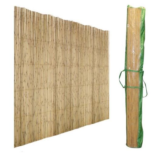 brise vue canisse roseau toile d ombrage 780 gr m2 cdiscount jardin