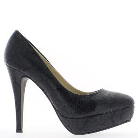 Escarpins noirs plateforme Clearance