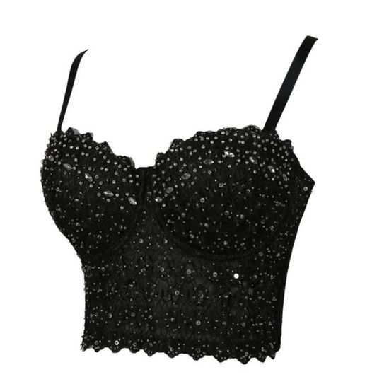 Corset Femme ASFWAGQ - Sans Bretelles - Style Vintage - Lilas - Taille M - Pour Mariage Et Soirées