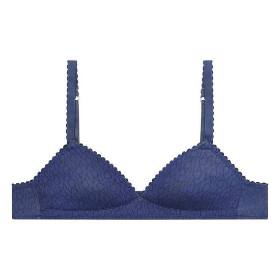 Soutien-gorge SLOGGI Wow Comfort 100C (85C EU) - Sans Armature, Ampliforme - Bleu - Neuf Avec étiquettes
