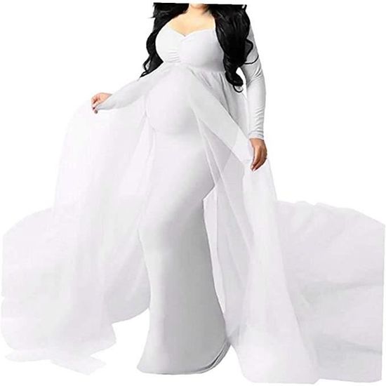 Robe De Soirée Mariage Enfant Fille Sans Manches Robe Longue De