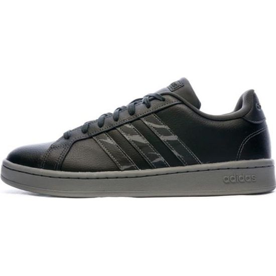 Baskets Homme Adidas Grand Court Noir Gris Tige synth tique