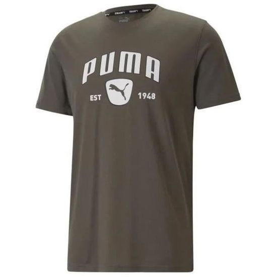 T-shirt de sport - PUMA - Training - Homme - Vert - XL
