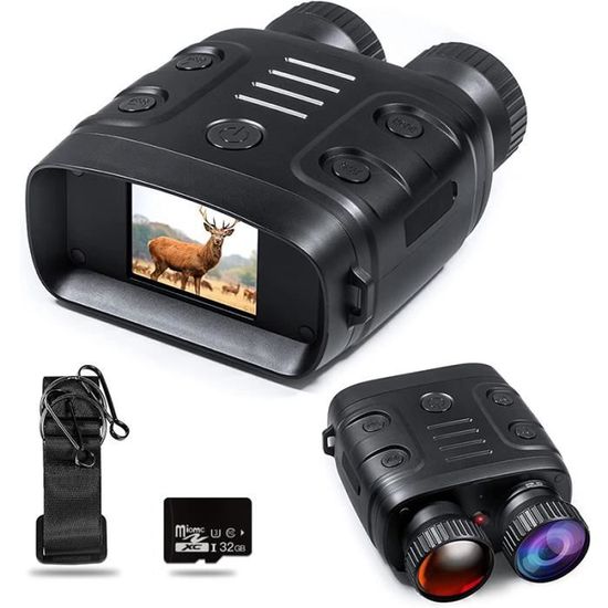 Lunette Vision Nocturne KinZon HD - écran 4,3 Pouces, Portée 300m, Carte SD 32G Incluse