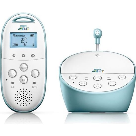 PHILIPS AVENT SCD560/00 Babyphone Audio DECT - Berceuses et veilleuse -  Cdiscount Puériculture & Eveil bébé