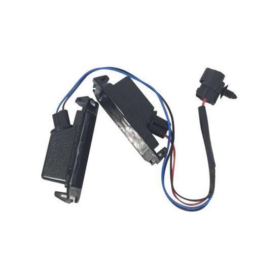 Feu Arrière LED Pour Harley Sportster - Feu De Plaque D'immatriculation Coupé - Noir Fumé - Compatible 2004-2014
