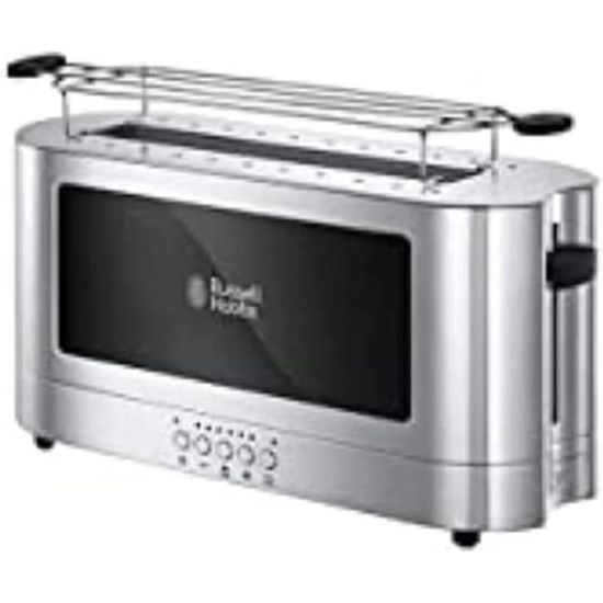 Russell Hobbs Toaster Grille Pain, 1 Fente Spécial Baguette Acier