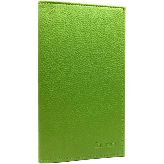 Porta Assegni In Pelle | Con Porta Carte Bancarie E Talloncino | Unisex Nuovo
