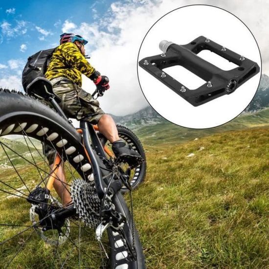 Lot de 2 pédales de rechange en aluminium pour vélo de montagne