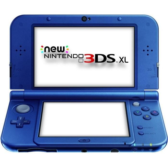 New 3DS XL Bleue Métallique