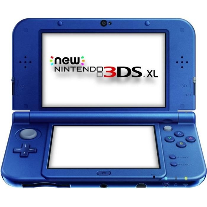 New 3DS XL Bleue Métallique - Cdiscount Jeux vidéo