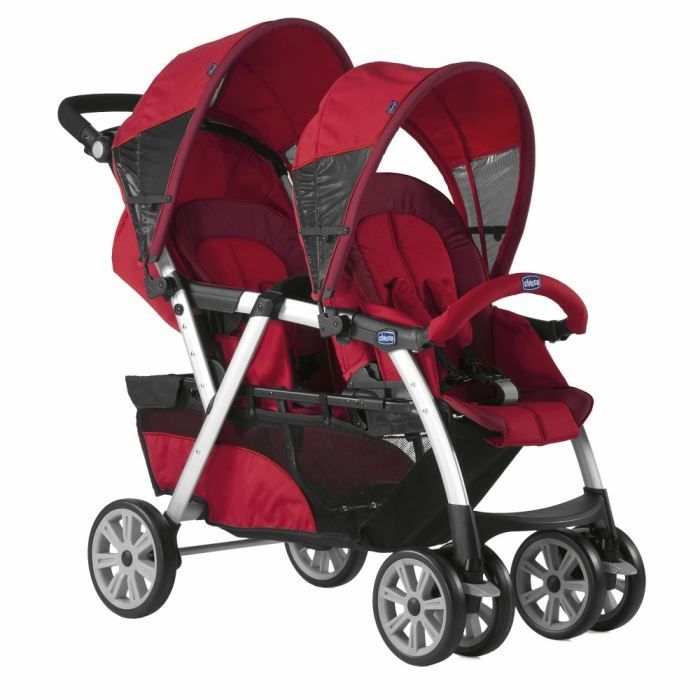 Chicco poussette double together graphite clearance
