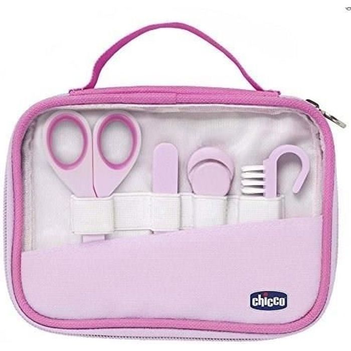 Chicco Kit Manucure Rose 9 pièces