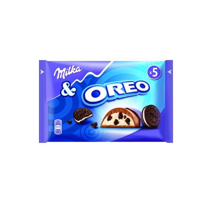 Chocolat au lait OREO 185g Milka