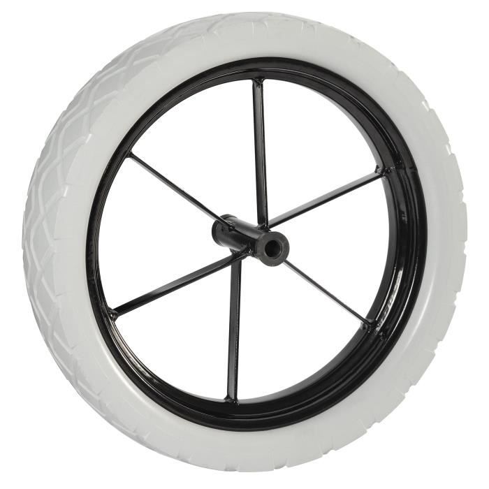 haemmerlin roue increvable pour brouette racing pf69 o 400 mm jante metal a rayons moyeu o 14 mm l 101 5 mm cdiscount jardin