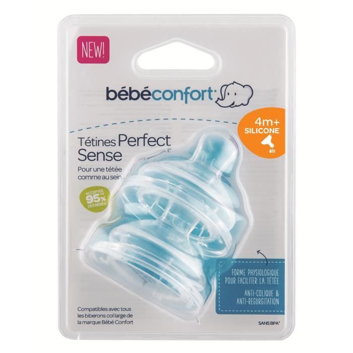 Bebe Confort Tetine Perfect Sense Silicone T L X2 Cdiscount Puericulture Eveil Bebe