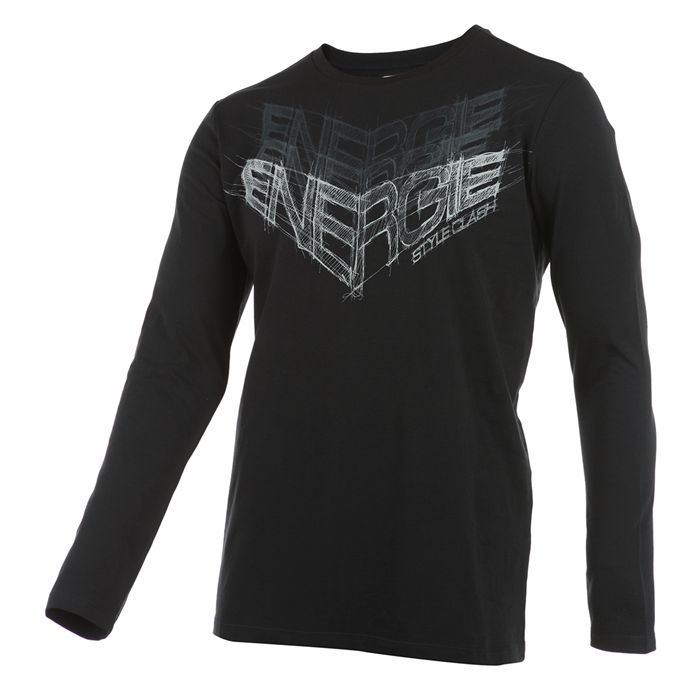 T Shirt Energie Long Coffey G06000 Noir Gris noir Cdiscount Pret a Porter