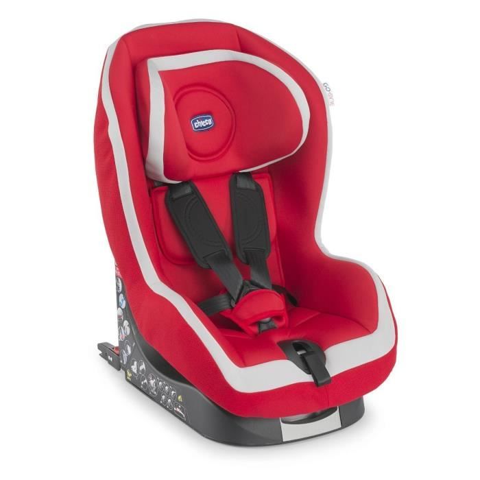 CHICCO Siège Auto Groupe 1 Go One Isofix Red
