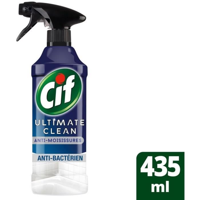 CIF Spray Antibactérien Nettoyant Anti-Moisissures 435ml - Cdiscount Au  quotidien