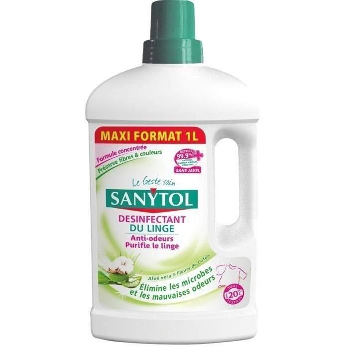 SANYTOL Désinfectant linge aloe vera - 1 L