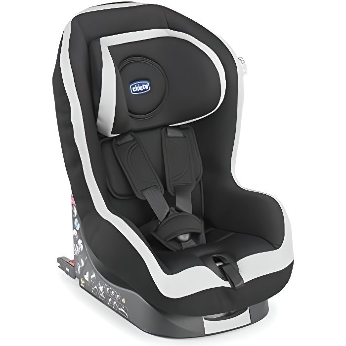 CHICCO Siège Auto Go One - Isofix - Groupe 1 - Coal