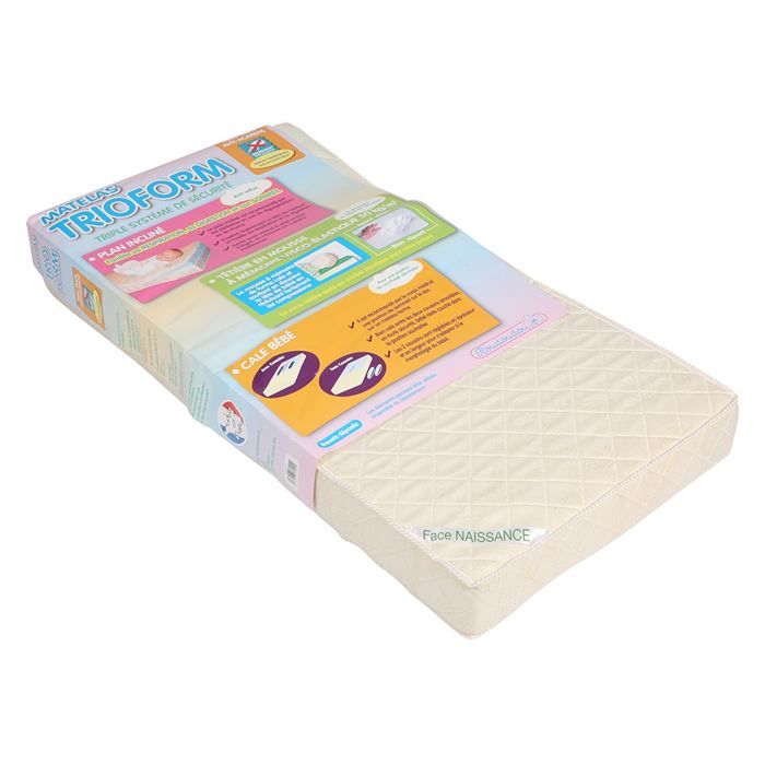 Trioform Matelas Bebe 60x1 Cm Mousse Ferme kg M3 1 Personne Cdiscount Puericulture Eveil Bebe
