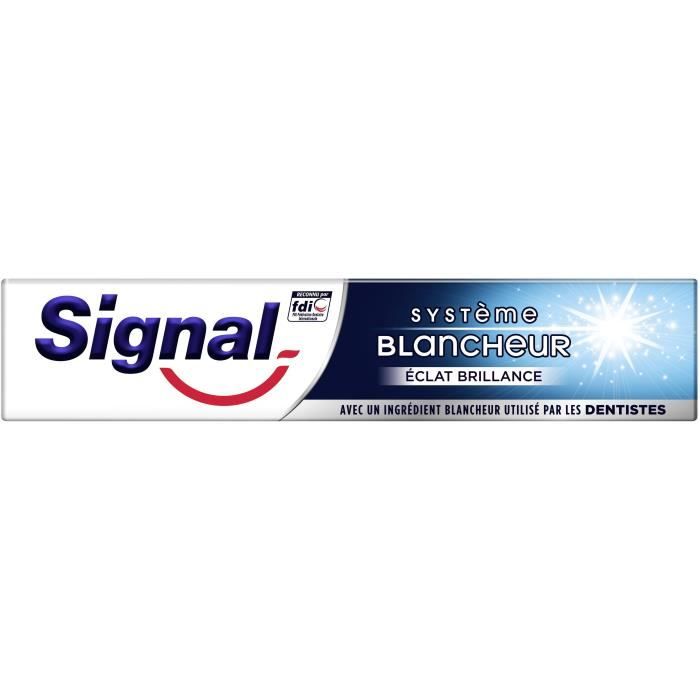 SIGNAL Dentifrice Blancheur Eclat Brillance - 75 ml
