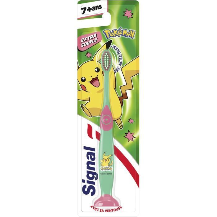 Signal Brosse à Dents Enfants Extra Souple Poils Antibactériens x1