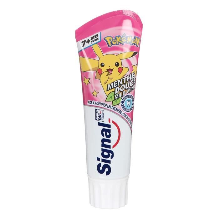 Signal Dentifrice Enfants Menthe Pokémon 7 + Ans 75ml