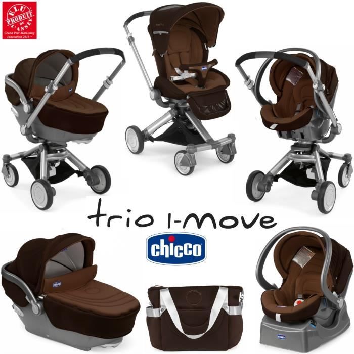 Poussette combiné on sale trio chicco