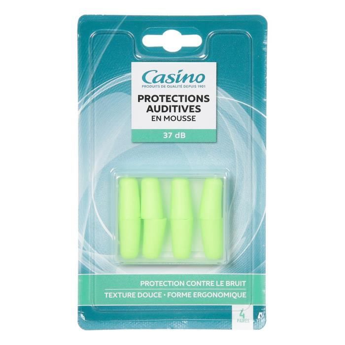 Pack de 8 protections auditives - Mousse
