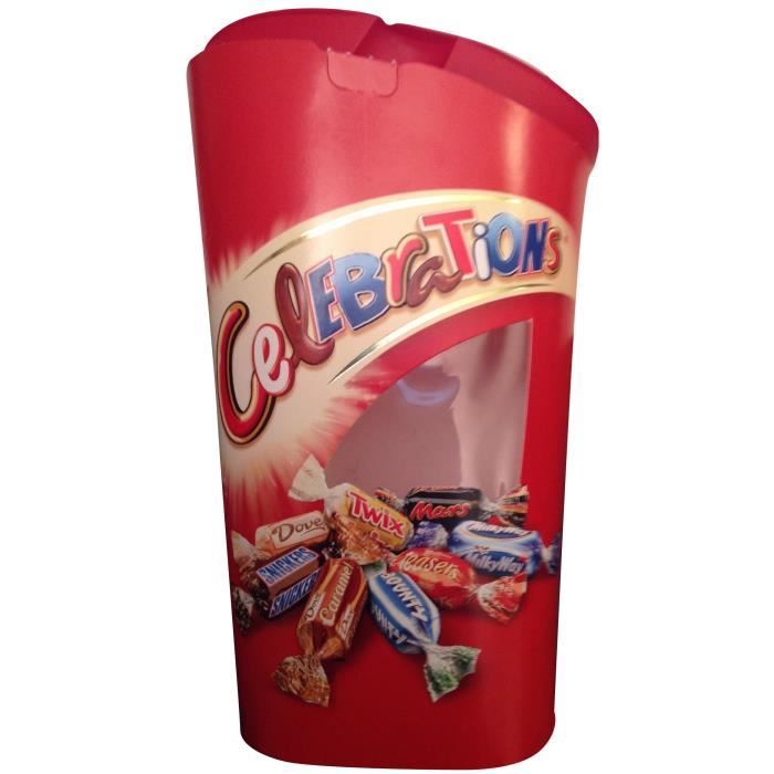 MARS Bonbons assortis Célébrations en ballotin - 380 g
