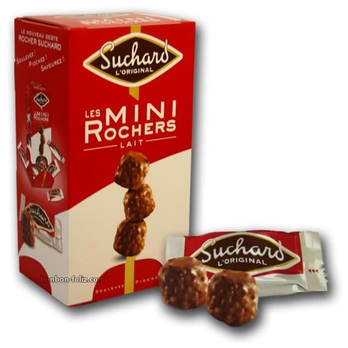 SUCHARD Chocolat Mini Rocher Lait - 192 g