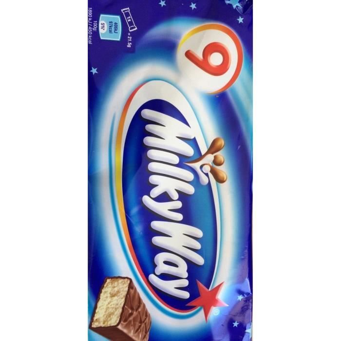 MARS Barres chocolatées Milky Way - 9x 21,5 g