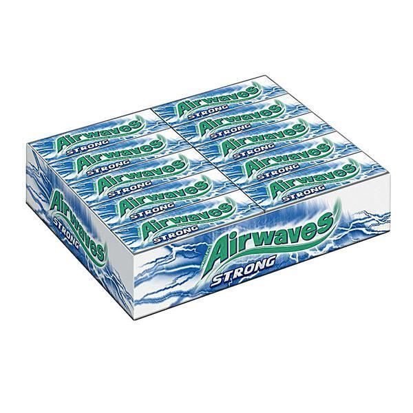 Wrigley Airwaves Extreme Strong Chewing Gum 30 x 10 Dragees