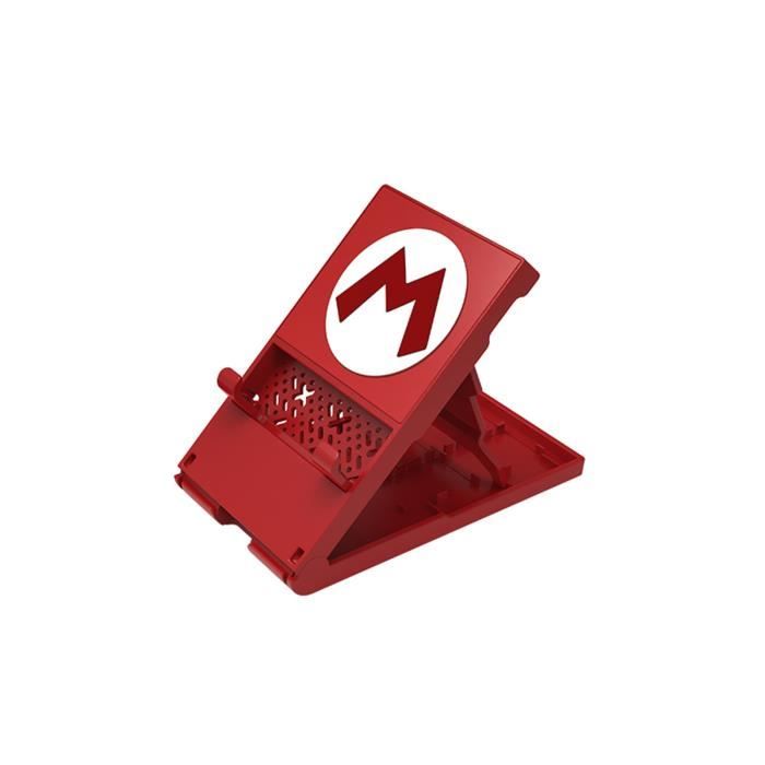 Support Console Support réglable pour Nintendo Switch / Switch Lite Console Téléphone mobile Rouge-M