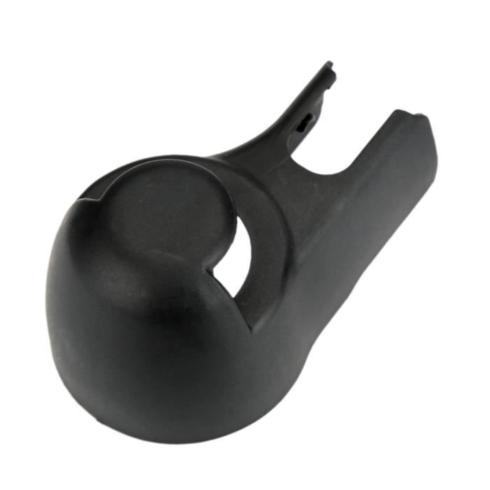 Cache-écrou de couvercle de rondelle d'essuie-glace de bras de voiture noire pour Seat IBIZA LEON ALTEA TOLEDO 5P0955435B