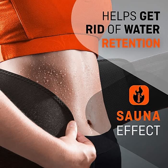 fitness ceinture Ceinture de Sudation Abdominale Sauna Sportif Remise en Forme Gaine Amincissante Minceur Perte du Poids Ceinture